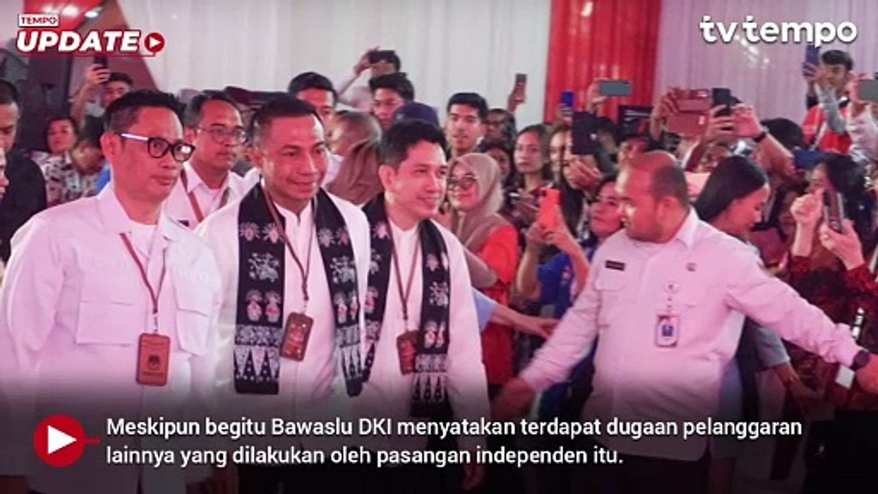 Pilkada Jakarta: Bawaslu Jakarta Bilang Dharma...