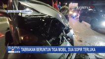 Kecelakaan Beruntun di Yogyakarta Libatkan 3 Kendaraan, 2 Orang Terluka