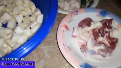 Shaljam Gosht Recipe  شلجم گوشت بنانے کا طریقہ  Shalgam Turnip Recipe  @IjazAnsariFoodSecrets