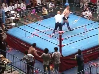 (9.5.1996) Kenta Kobashi (c.) vs. Stan Hansen (Triple Crown Title)