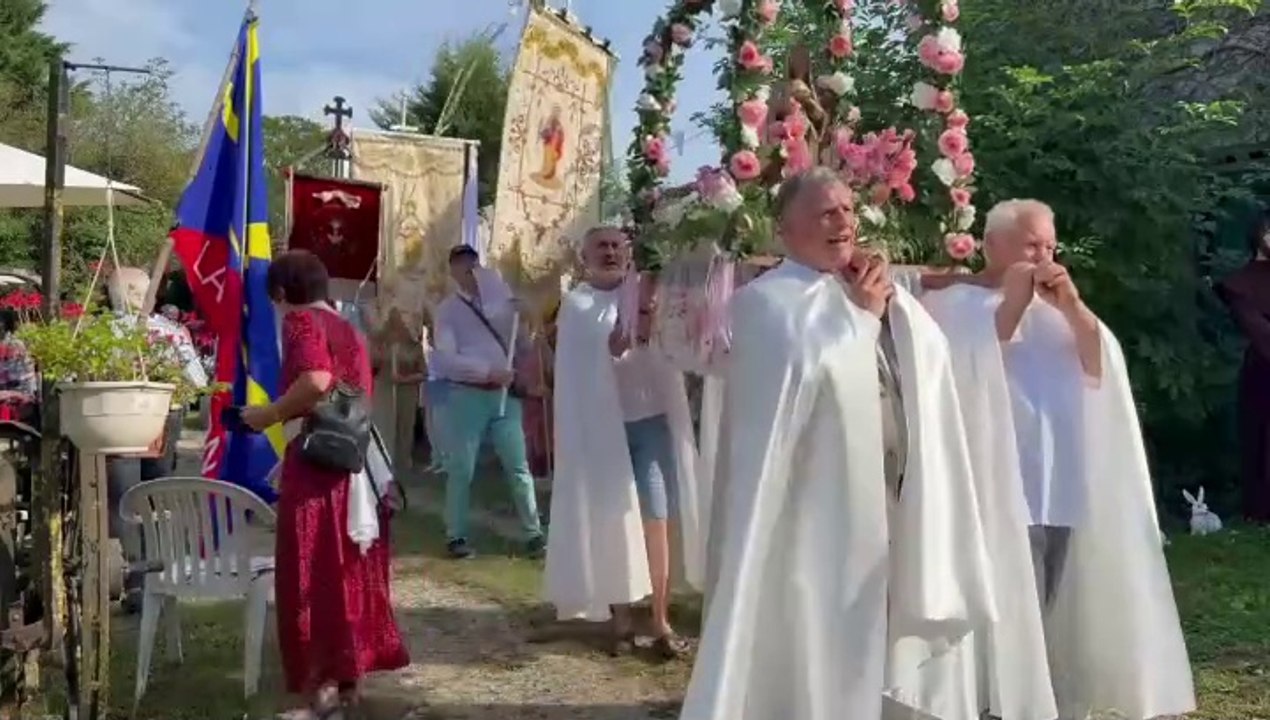 15 août 2024 la procession du vœu de Louis XIII   à l’ermitage Saint-Bède de Fitilieu, film by JC Guerguy Ciné Art Loisir