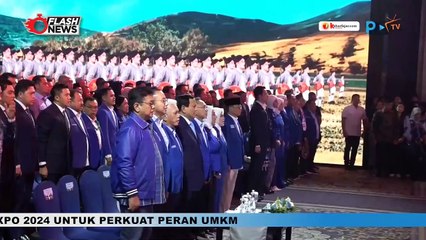 Prabowo Hadiri Penutupan Kongres ke-6 PAN