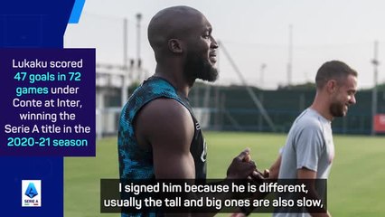 Télécharger la video: Conte hails 'important' Lukaku signing