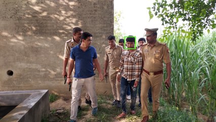मुजफ्फरनगर में पुलिस और गो तस्करों के बीच में मुठभेड़