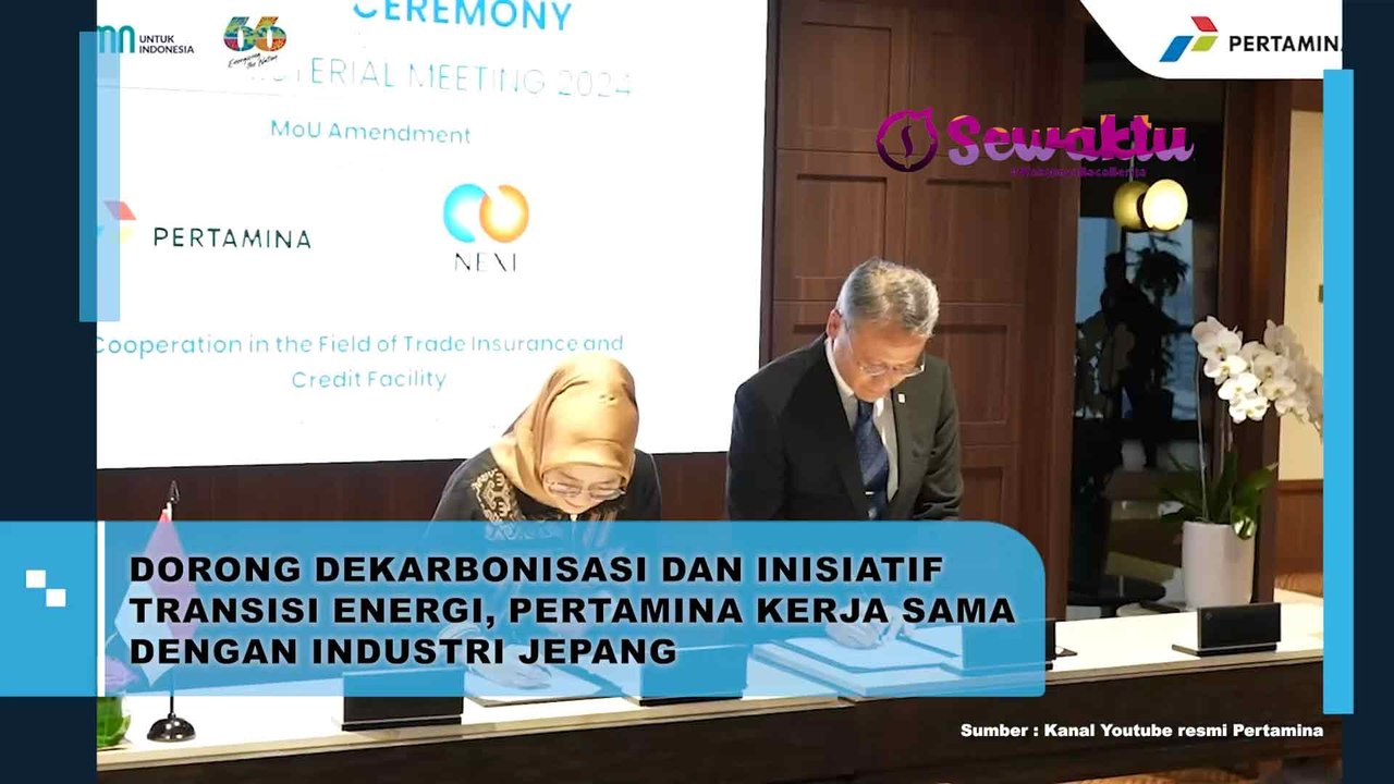 Pertamina Bekerja Sama dengan Industri Jepang untuk Mendorong Dekarbonisasi dan Inisiatif Transisi Energi