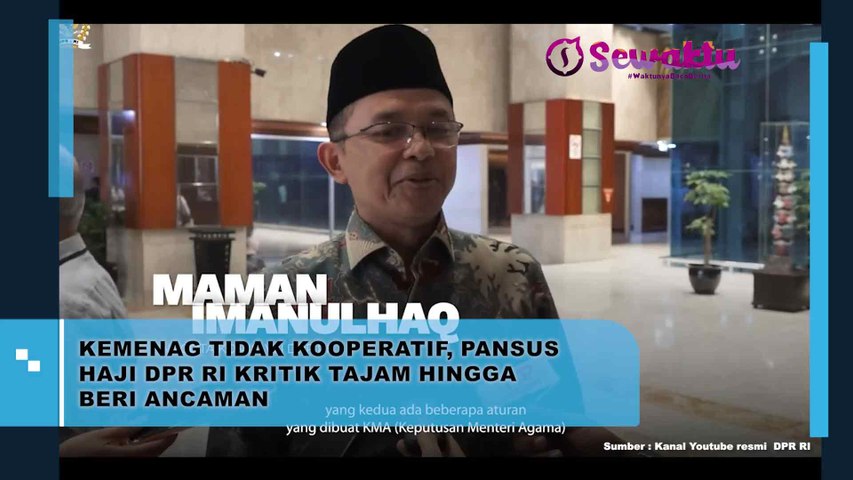 Kemenag Dikritik Tajam oleh Pansus Haji DPR RI karena Tidak Kooperatif, Hingga Mendapat Ancaman