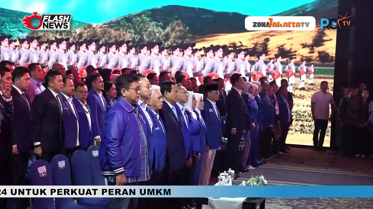 INI ISI SAMBUTAN PRABOWO SAAT HADIRI PENUTUPAN KONGRES KE-6 PAN