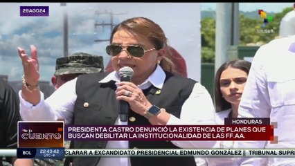 Te Lo Cuento 29-08: Pdta. Xiomara Castro denunció plan desestabilizador en su contra