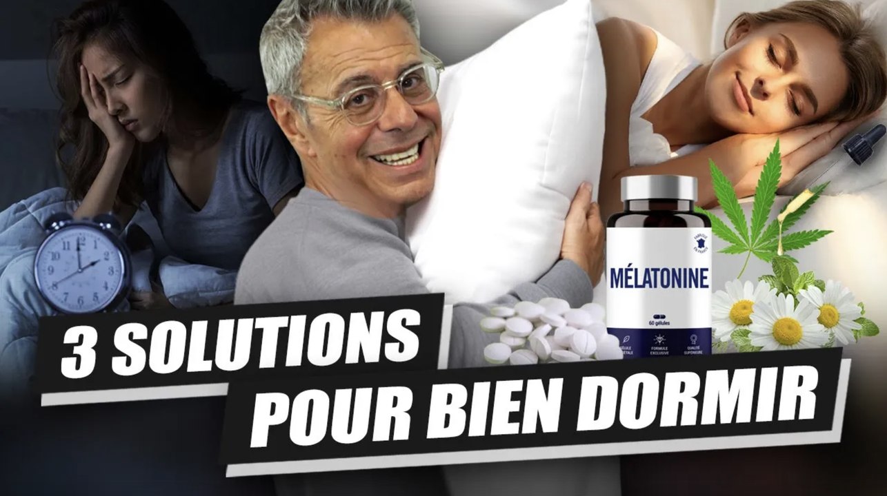 AVOIR UN BON SOMMEIL : MES 3 SOLUTIONS POUR BIEN DORMIR (CBD, PLANTES et MÉLATONINE)
