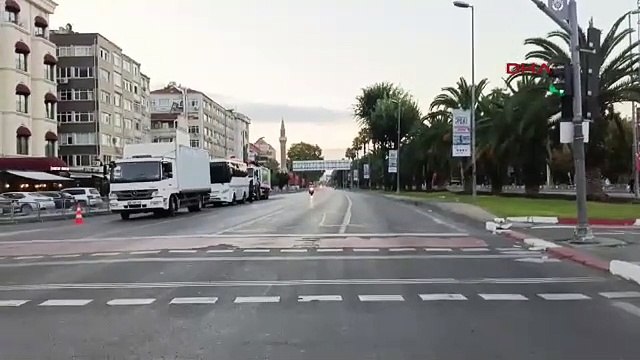 Vatan Caddesi trafiğe kapatıldı