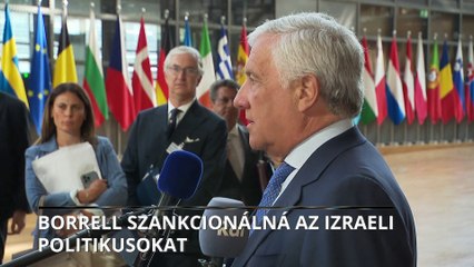 Josep Borrell szankciókat vezetne be a palesztinok ellen uszító izraeli politikusok ellen