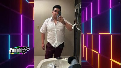 Lalo Elizondo tiene un problema con la talla de la ropa