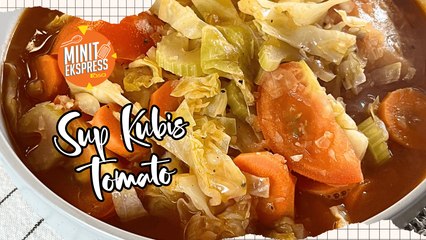 Sup Kubis Tomato, Menu Diet Boleh Turunkan Berat Badan