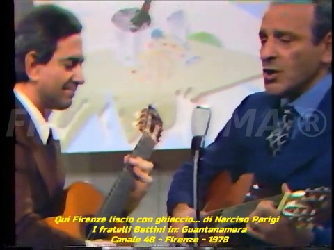 Qui Firenze liscio con ghiaccio. di Narciso Parigi - I Fratelli Bettini in Guantanamera. 1978. C 48