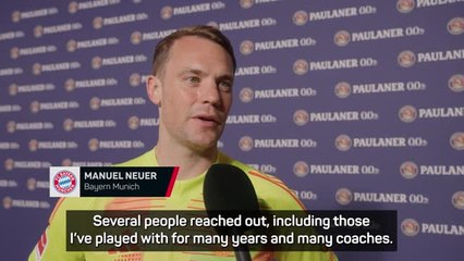 Neuer 'extremely grateful' for Germany career