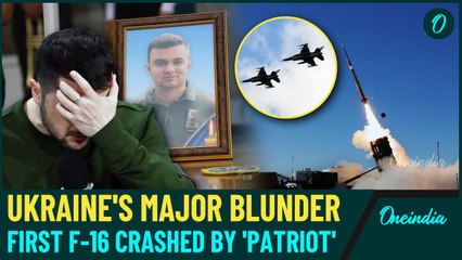 F-16 Crashed By Kyiv? Zelensky Charged For Crash as MP Claims Patriot System Downed Aircraft| Watch