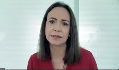 Machado advierte que Maduro va tras Edmundo González