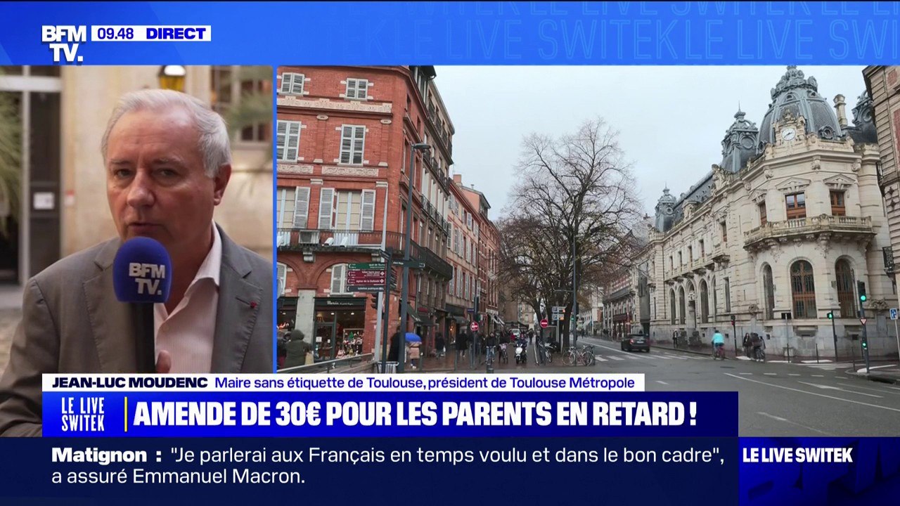 Le maire de Toulouse répond aux accusations "d'injustice et de discriminations" concernant l'amende de 30 euros pour les parents retardataires