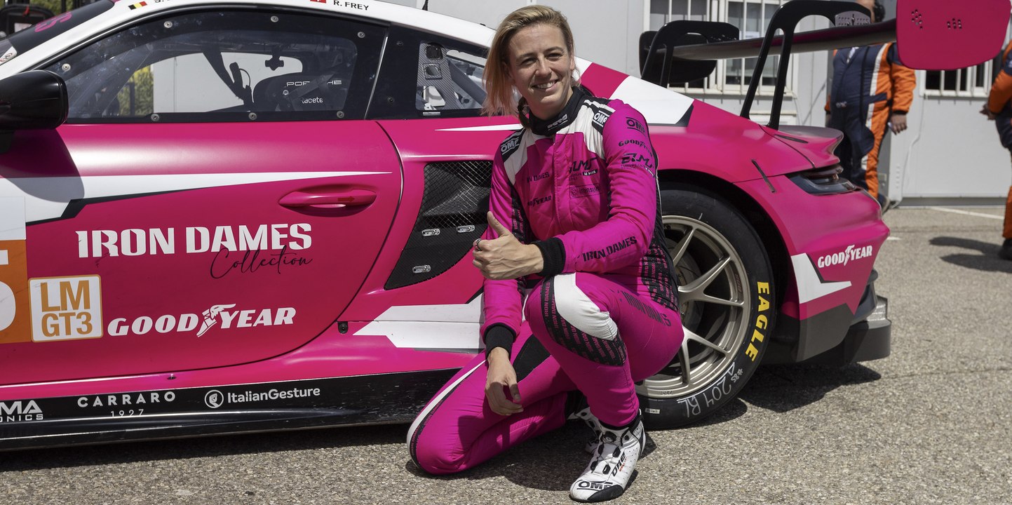Sarah Bovy, pilote de course automobile : "le projet Iron Dames a été très bien reçu dans le sport auto"
