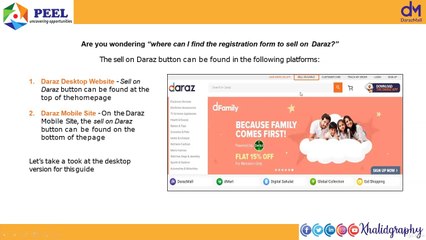 2. Starting with Daraz as Seller--- [ DevCourseWeb.com ] ---