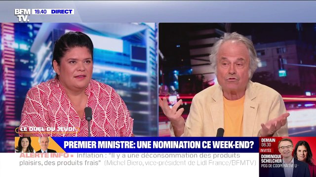 Vives tensions entre Raquel Garrido et Franz-Olivier Giesbert sur BFMTV