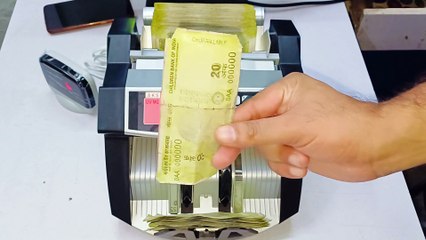 Heavy Duty Note or Cash Counting Machine with Fake Note Detector