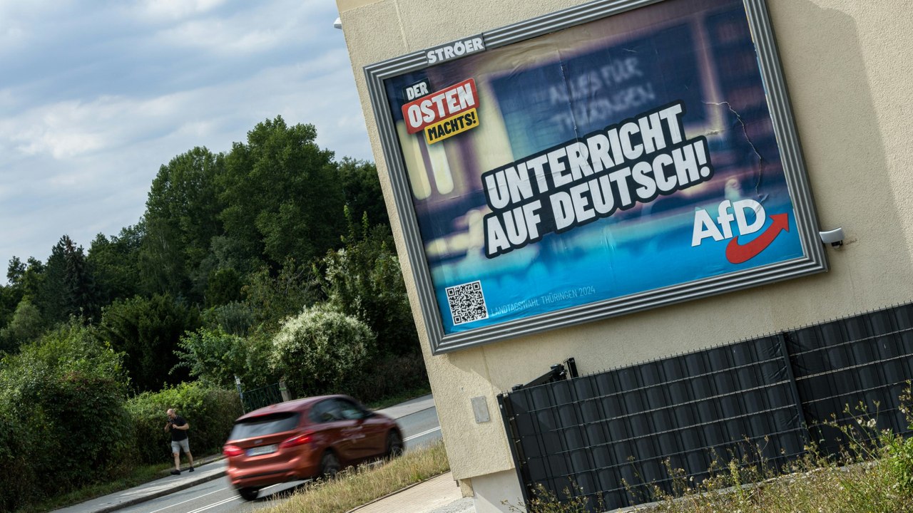 Thüringen-Wahl: AfD in Umfrage klar vor CDU