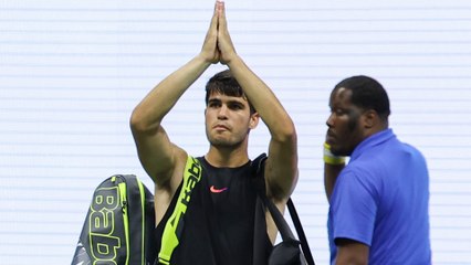 NO USAR Carlos Alcaraz, eliminado del US Open 2024: "Hoy jugaba contra mí mismo"
