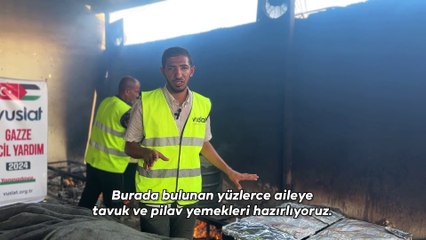 Gazze Yemek Dağıtımı