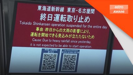 Sektor pengangkutan utama di Jepun terkandas