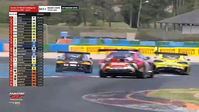 GT World Challenge 2024 Magny-Cours Race 2 Auer Gotz Vanthoor Epic Battle Lead