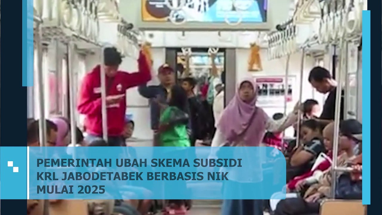 Pemerintah Ubah Skema Subsidi KRL JABODETABEK Berbasis NIK Mulai 2025