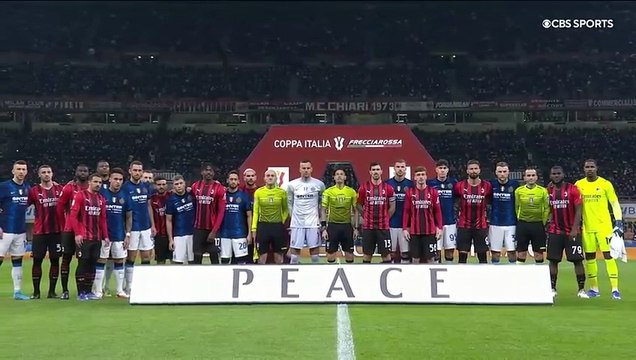 AC Milan vs. FC Internazionale 2021/22 Coppa SF - 1.Half