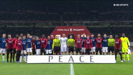 AC Milan vs. FC Internazionale 2021/22 Coppa SF - 1.Half