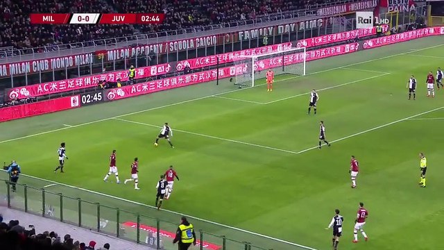 AC Milan vs. Juventus FC 2019/20 Coppa SF - 1.Half