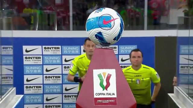 FC Internazionale vs. AC Milan 2021/22 Coppa SF - 1.Half