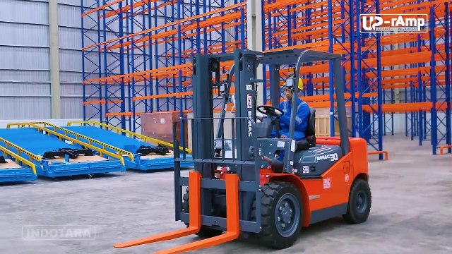 TUTORIAL MENGGUNAKAN UP-RAMP MOBILE LOADING DOCK PTR15WM DG 15 TON!!