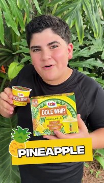 The Costco Guys Favorite Treat with @Dole Sunshine Company ☀️! With only 110 calories and 3 amazing, dairy free flavors (we tried Pineapple) just try and see if you can be patient enough for your Dole Whip to pass the spoon sink test! This stuff is so goo