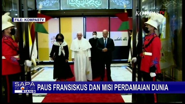 Perjalanan Paus Fransiskus, Kunjungi Negara Termiskin di Dunia hingga Dorong Rekonsiliasi Irak