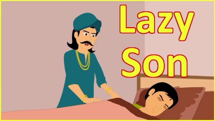 Lazy Son | Moral Stories for Kids in English | English Cartoon | Maha Cartoon TV English