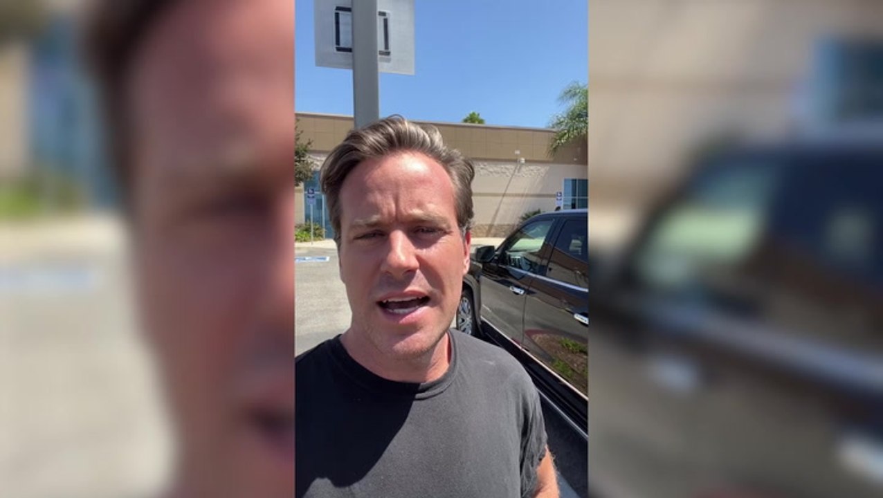 Watch: Armie Hammer admits he’s selling truck as he can’t afford cost after cannibalism accusations