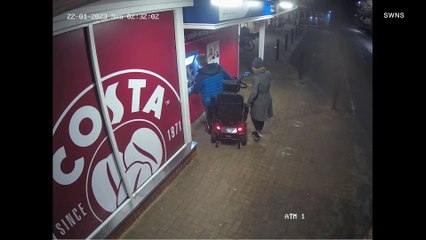 Disabled man froze to death after being robbed of mobility scooter