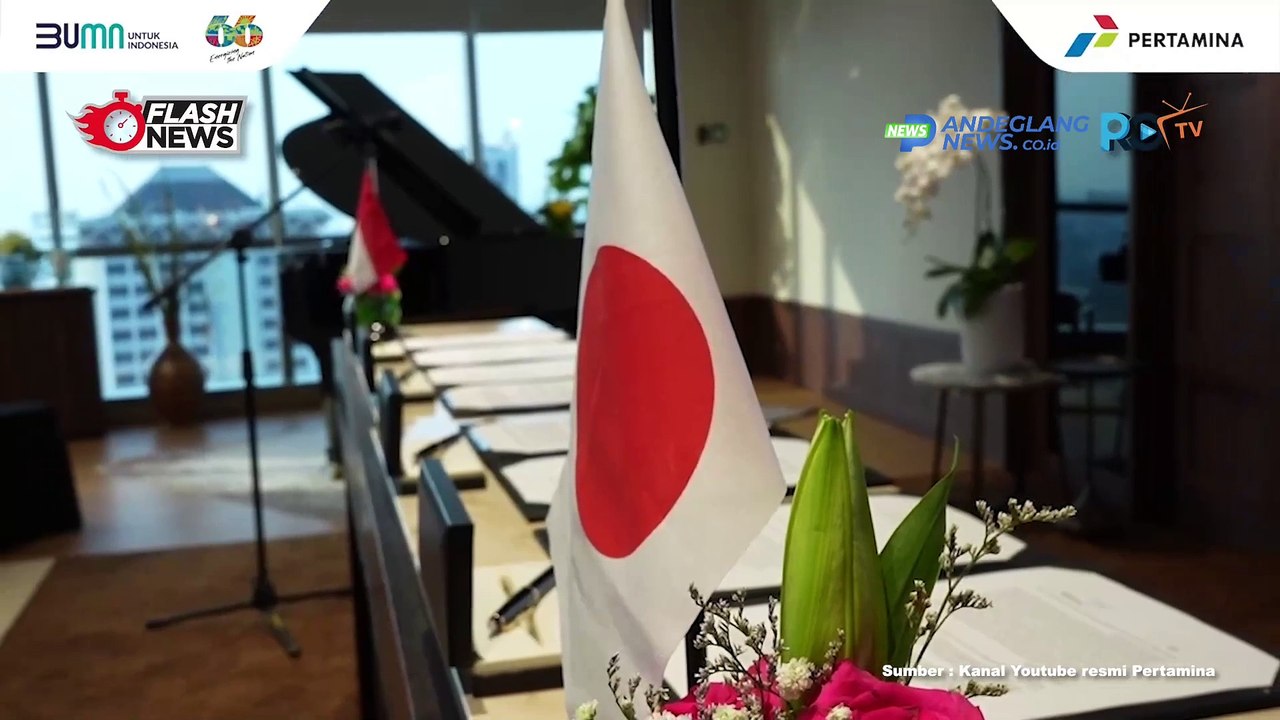 DORONG DEKARBONISASI DAN INISIATIF TRANSISI ENERGI, PERTAMINA KERJA SAMA DENGAN INDUSTRI JEPANG