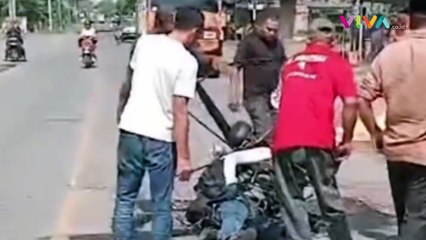 Atlet Aero Sport Paramotor PON XXI Mendarat Darurat