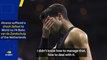Alcaraz stunned by World No. 74 Van de Zandschulp - admits to emotional struggles during defeat