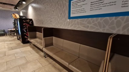 Have a look at London Gatwick airport's Special Assistance lounge