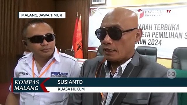 Bawaslu Kota Malang Hentikan Proses Sengketa Pilkada dari Jalur Perseorangan