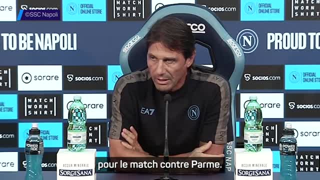 Naples - Conte : “J’ai toujours dit que Lukaku était un joueur de football américain”