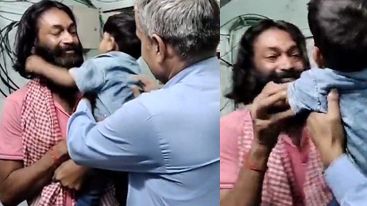 25 Month Kid Crying Hugging Kidnapper, Jaipur Police Rescue Video Public Reaction|Boldsky