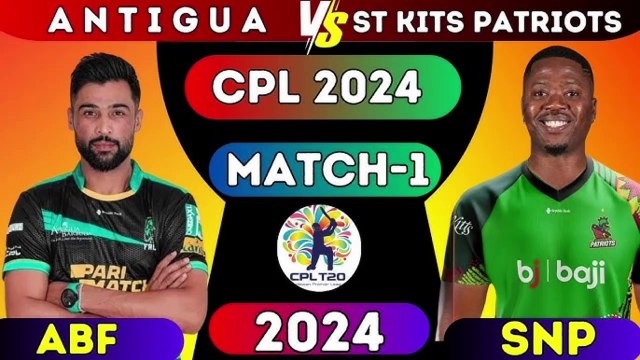 Antigua & Barbuda Falcons Vs St Kitts Patriots Highlights CPL 2024